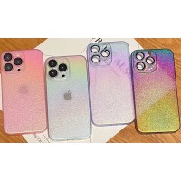 Накладка Clear Gradient Case для iPhone 14 (фиолетовый)